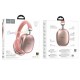 Бездротові Bluetooth навушники Hoco W35 Max Joy headphones BT 5.3 Pink